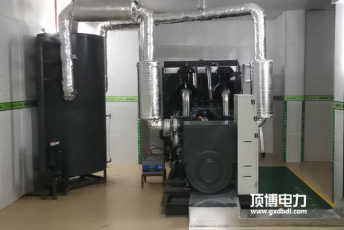 广西铁投三岸投资有限公司订购800KW上柴柴油尊龙凯时组一台